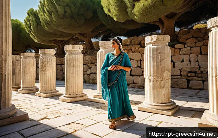 그리스 로마 신화 차이점 - A detailed scene of ancient Greek city-states during a vibrant festival honoring Athena, featuring e...